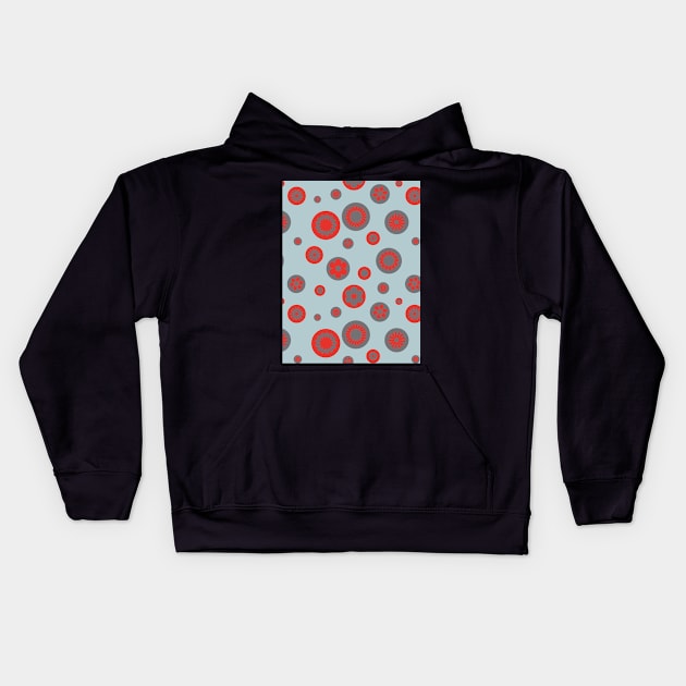 Retro Vintage 42 Kids Hoodie by RainerDesign